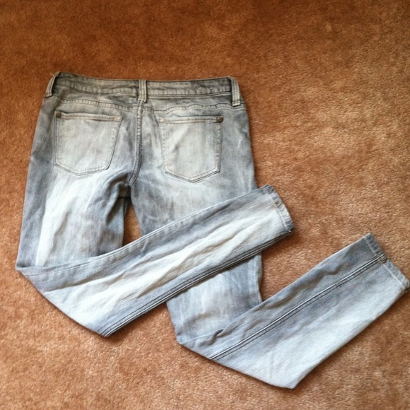 Grey faded skinny jeans - Picture 2 of 2