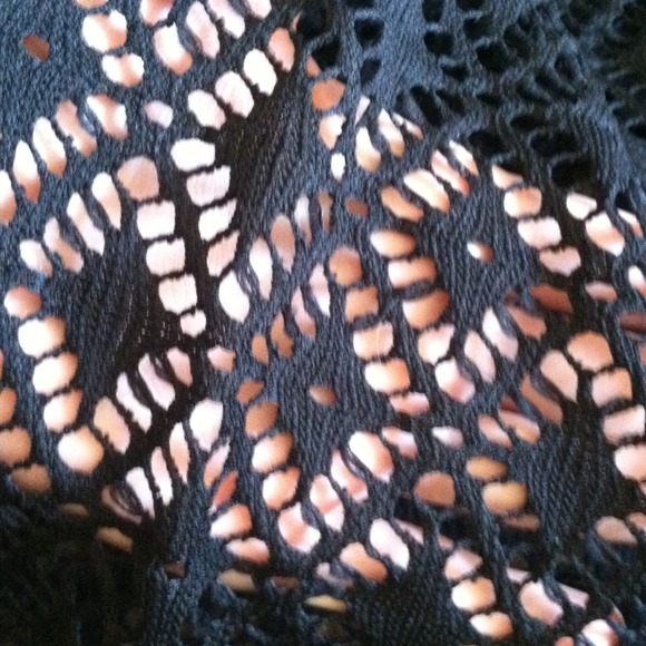 Black transparent shirt. - Picture 2 of 2