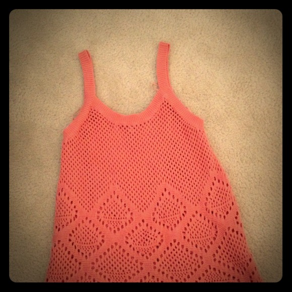Crochet top.