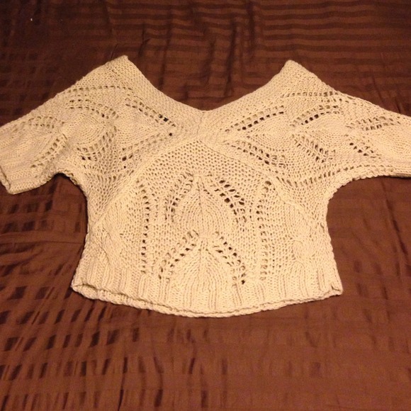 Off the shoulder sweater