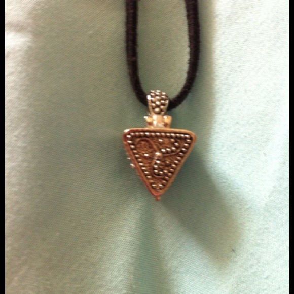 Prayer box necklace