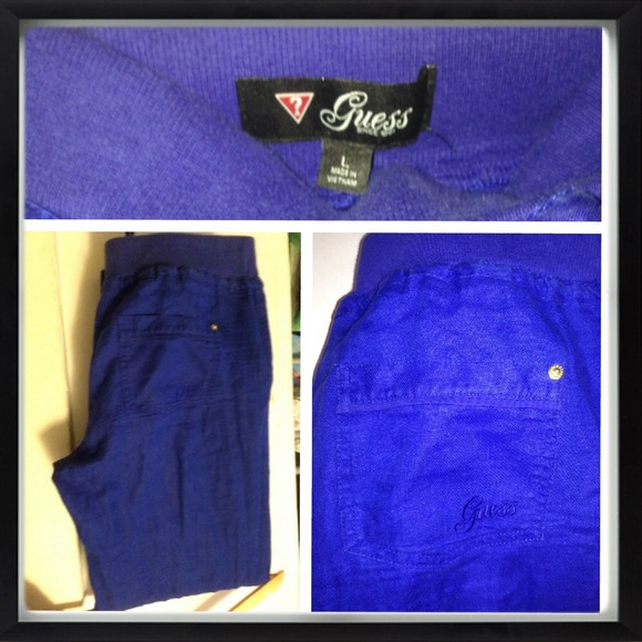 🎀nice linen Guess pants 🎀