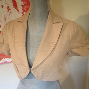 Beige vest