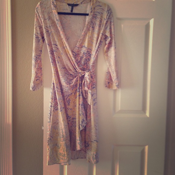 BCBG wrap dress.