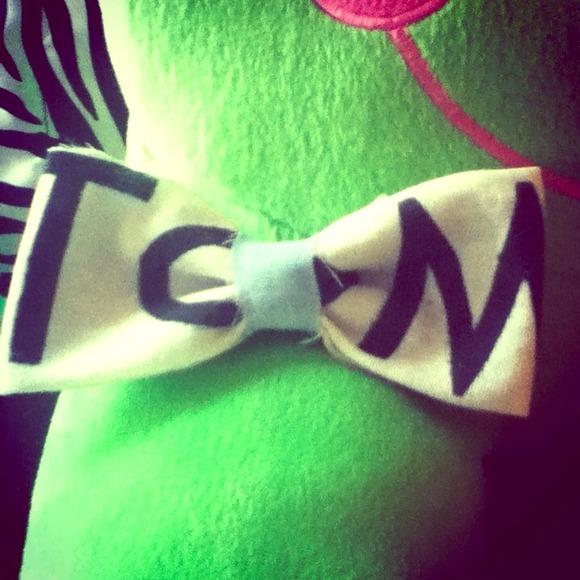 Hand made TOMS hair bow.