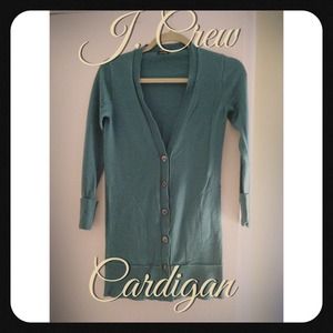 J. Crew Long Knit Cardigan