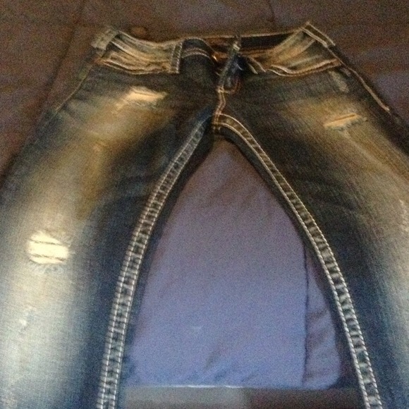 Size 27 silver jeans