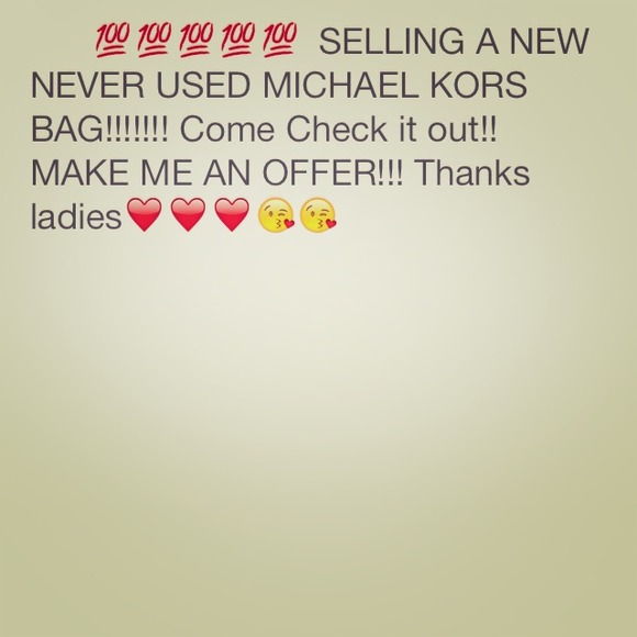 💯💯💯MICHAEL KORS HAMILTON BAG - Picture 1 of 1