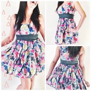 🌸F21 Paint Splatter Dress🌸