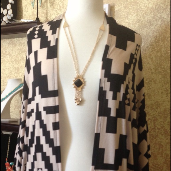 Tribal tunic Cardigan