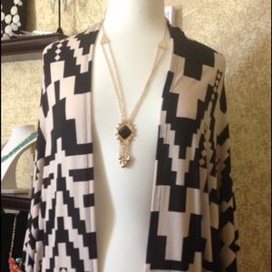 Tribal tunic Cardigan