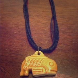 Handmade Hippie Fish Necklace