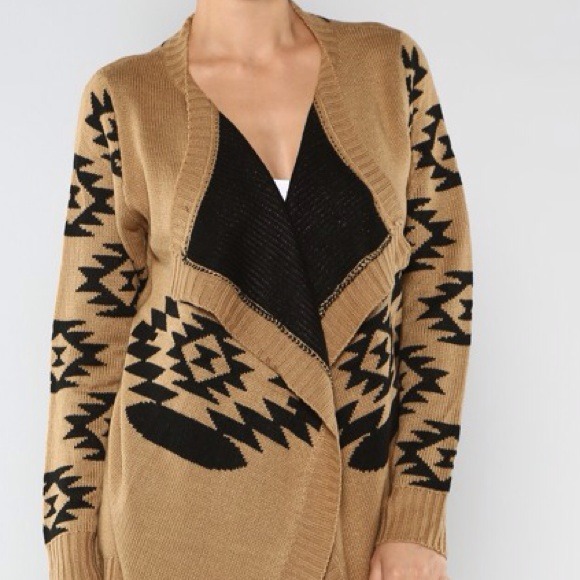 Tribal Sweater Cardigan!