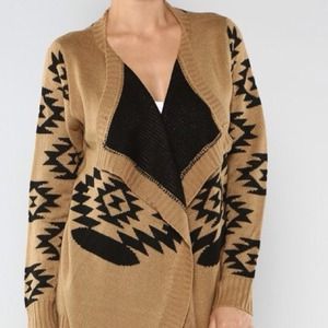 Tribal Sweater Cardigan!