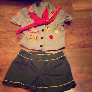 Leg Avenue Halloween Girl Scout costume