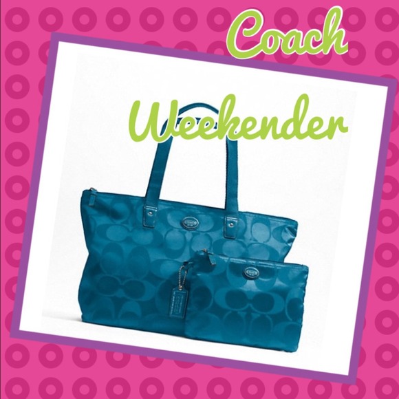 ❌Sold❌Coach Packable Weekender