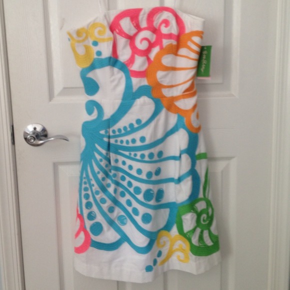 Lilly Pulitzer NWT size 6 strapless dress