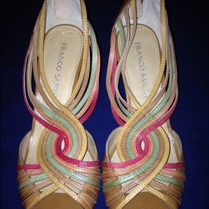 Franco Sarto wedges size 9