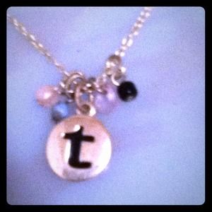 A first name first letter necklace