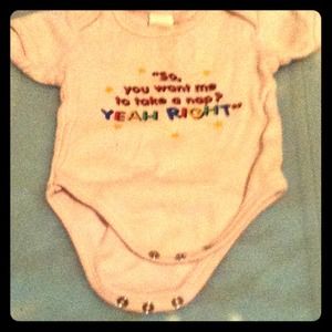 Baby short sleeved onez