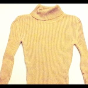 Sexy 3/4 Sleeve Fitted Thermal Turtle Neck