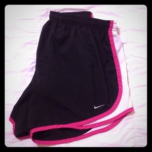 Nike running shorts.