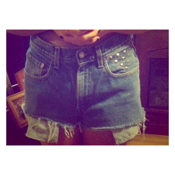 Homemade Distressed Cutoffs - Picture 1 of 2