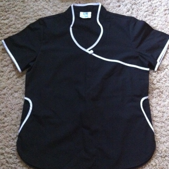 Chinese Style Scrub Top