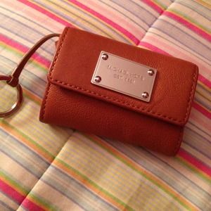 Michael Kors flap coin purse wallet