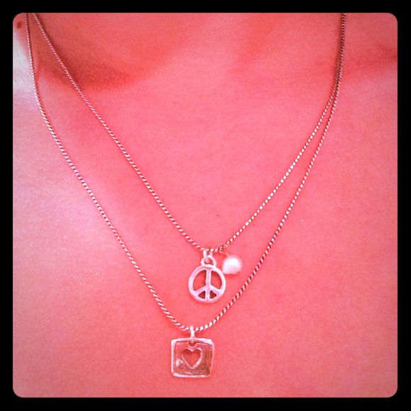 Brighton Peace & Love Necklace