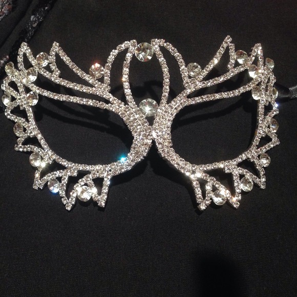 Bling bling Halloween face mask