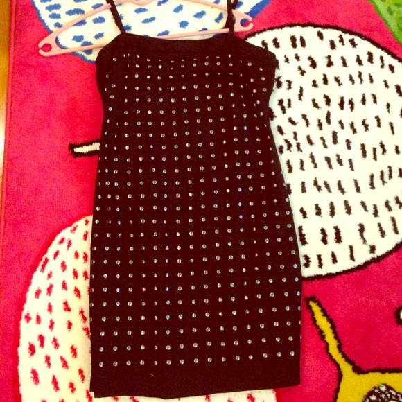 Black Embellished Dress