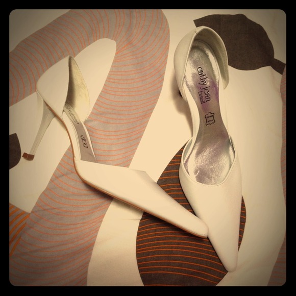 Cathy Jean Shoes - Cathy Jean Leather Heels 8M