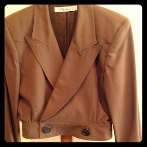 Tahari Cropped Jacket