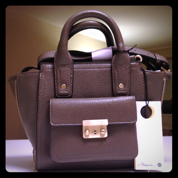3.1 Phillip Lim for Target mini satchel in taupe