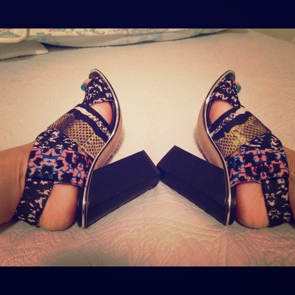 Zara Shoes - Zara Basic printed sandal spring-summer 2013