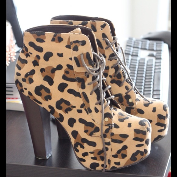 Animal Print " Jeffery Campbell" Inspired