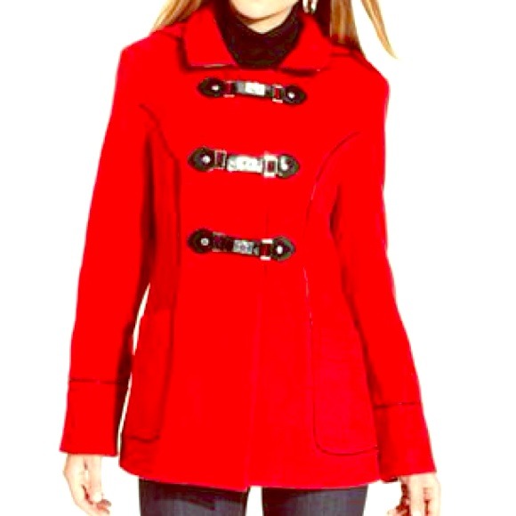 Hooded Pea Coat