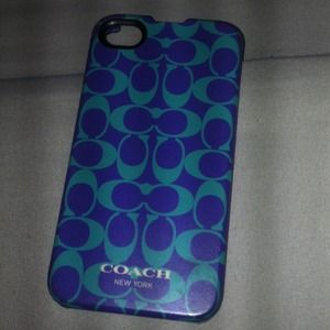 🚫🚫SOLD🚫🚫 $34 Authentic coach iPhone 4/4s case