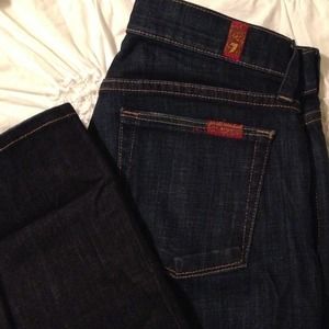 🚫SOLD🚫7 For All Mankind slim straight denim.