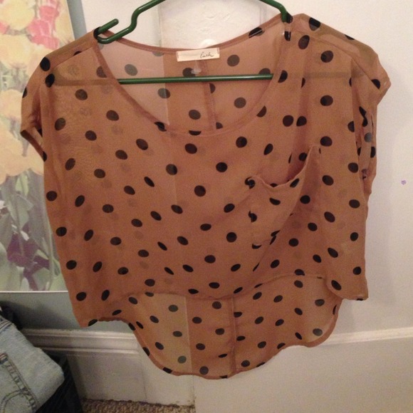 Polka dot shirt