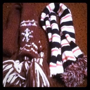 Two super cute scarves for Fall for one low price!
