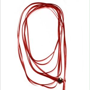 Wrap Around Infinity Belt: Red