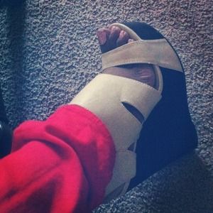 Beige Stylish Wedges