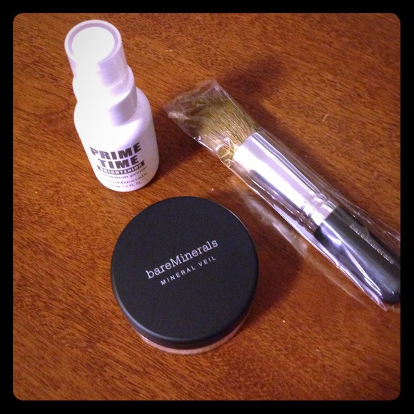NEW! BareMinerals Lot. MINERAL VEIL, + PRIME TIME