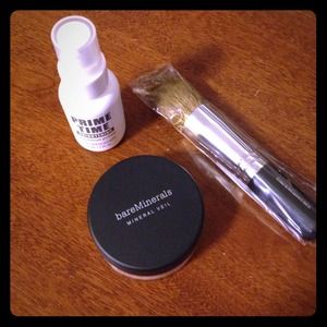 NEW! BareMinerals Lot. MINERAL VEIL, + PRIME TIME