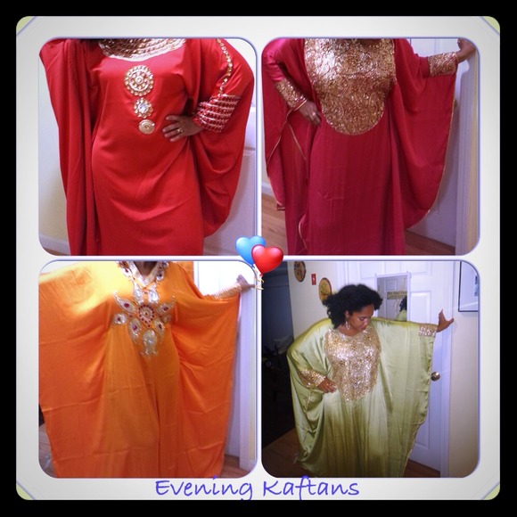 Kaftan evening dresses - Picture 1 of 5