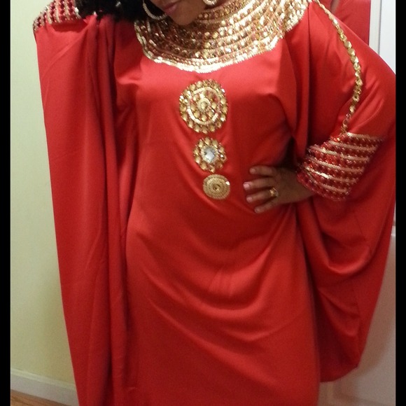 Kaftan evening dresses - Picture 3 of 5