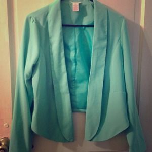 Candies teal blazer