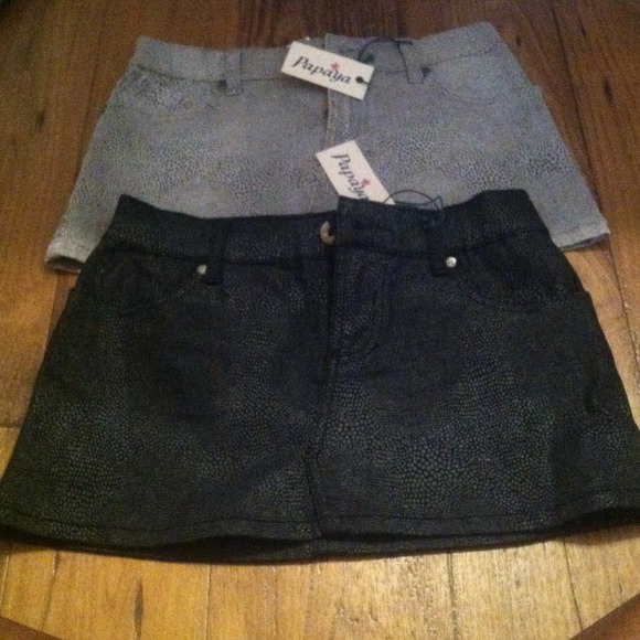 2 Cute Denim skirts